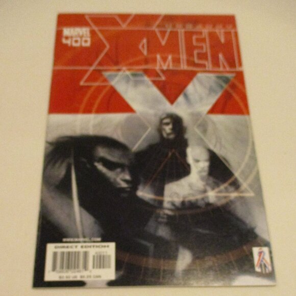 Marvel Uncanny X-Men Medium Black White Blue Red Graphic Comic Book Bundle - Picture 5 of 8